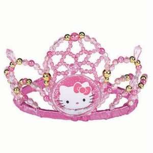    Hello Kitty Beaded Tiara  Flexible to Fit Most Toys & Games