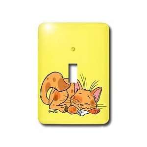   Cats   Sleeping Cat   Light Switch Covers   single toggle switch Home