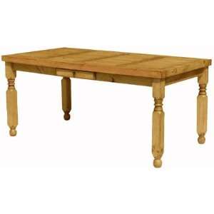  Lyon Rustic Pine Dining Table: Furniture & Decor