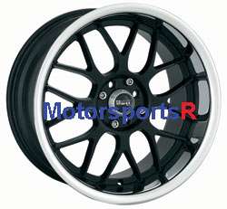 17 XXR 006 Black Polished Lip Staggered Wheels Rims 4 lugs 98 Nissan 