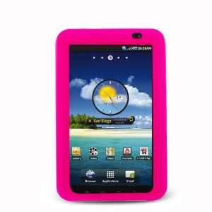  Samsung i800 Galaxy TAB Gel Skin Case   Hot Pink Cell 
