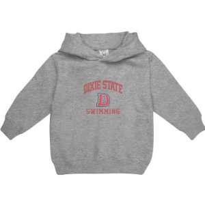 Dixie State Red Storm Sport Grey Toddler/Kids Varsity Washed Swimming 