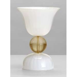  Morgan 1 Light 13 White Glass Table Lamp 04462: Home 
