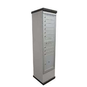 Concise Centralized Delivery System for Single Column Mailbox Cabinet 