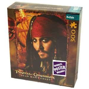   Dead Mans Chest: Captain Jack Sparrow 300 Piece Puzzle: Toys & Games