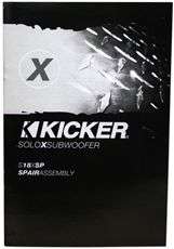 Kicker S18X2SP S18X Solo X 2 Ohm Spair Recone Kit 07S18X2SP 07S18XSP 2 