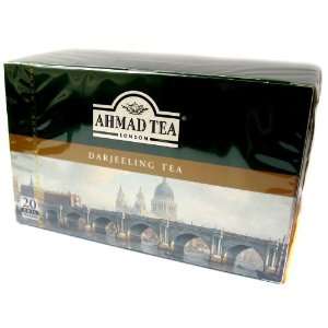Ahmad Tea London Darjeeling   20 foil tea bags:  Grocery 