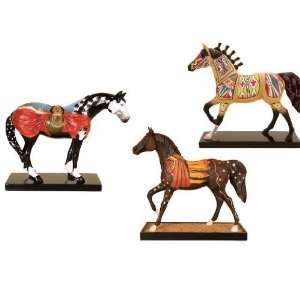 The Trail Of Painted Ponies Native American Horse Collectible 