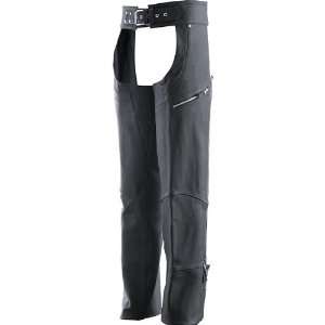 Z1R Marauder Chaps Mens Leather Cruiser Motorcycle Pants 
