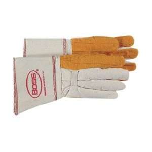  Large Golden Brown Chore Gloves Clute Cut (121 1BC28471 