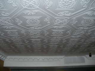Painted Tin Look R51 Ceiling Tiles Diff Colors  