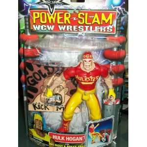  POWER SLAM WRESTLERS  HULK HOGAN  RED AND YELLOW  RARE Toys & Games