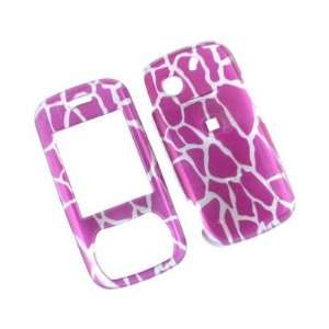   Phone Case Cover Hot Pink Giraffe For Pantech Matrix C740: Cell Phones
