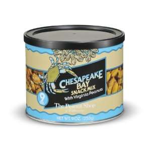   Chesapeake Bay Snack Mix with Virginia Peanuts, 9 Ounce Tin
