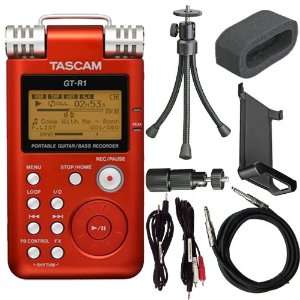    Tascam GTR1 Portable Guitar Bass Stereo Recorder GT R1 Electronics