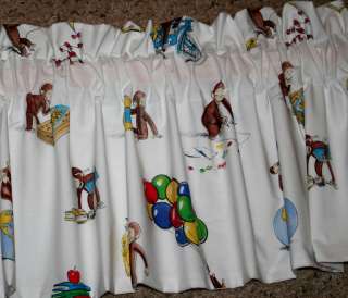   Monkey Kids Decorative Valance madew Pottery Barn Kids Fabric  
