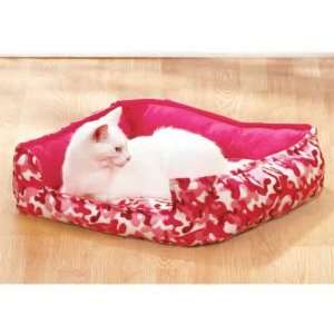  Pet Dog Cat Camo Pink Bed Camouflage