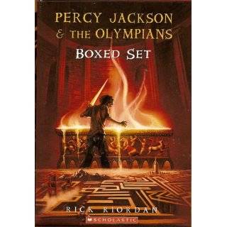 com Percy Jackson & the Olympians Boxed Set   4 books (Percey Jackson 