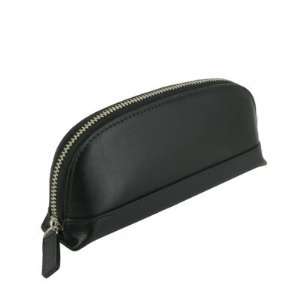  Black Leather Eye Glass Case: Cell Phones & Accessories