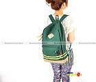 new women men fashion canvas school book campus bag backpack 9 colors 