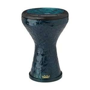 Remo Soloist Doumbek Metalized Turquoise 10 Inch 