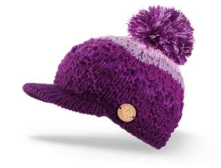 NEW Girls Dakine KAYLA knit snowboard beanie purple OS  