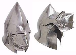 Unique medieval pig snout and gondor helmet change out armor armour 