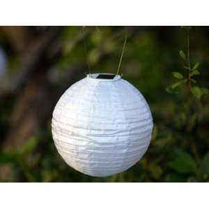  Soji Solar Nylon Lantern White w/White LED
