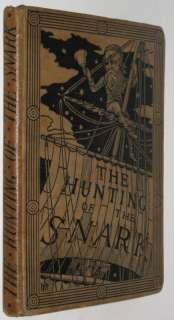 HUNTING OF THE SNARK;FIRST EDITION Alice In Wonderland  
