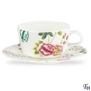  Spode Sophia Dinnerware Teacup And Saucer Patio, Lawn 