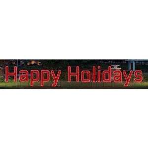 com Holiday Lighting Specialists Happy Holidays RL LED Outdoor Light 