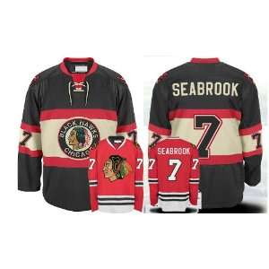  EDGE Chicago Blackhawks Authentic NHL Jerseys #7 SEABROOK 