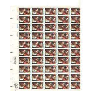 Christmas Nativity Sheet of 50 x 6 Cent US Postage Stamps NEW Scot 