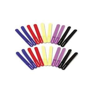  Cable Straps, 7, Assorted Colors, 20 Straps/Pack