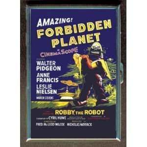 FORBIDDEN PLANET ROBBY ROBOT ID Holder Cigarette Case or Wallet Made 