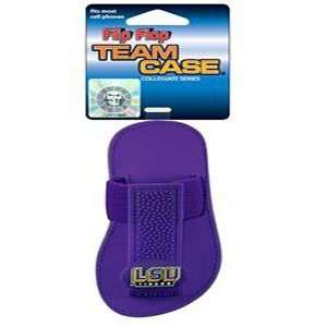  LSU Tigers Cell Phone Molded Logo Team Case Flip Flop 