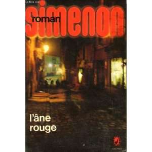  Lane rouge Simenon Books