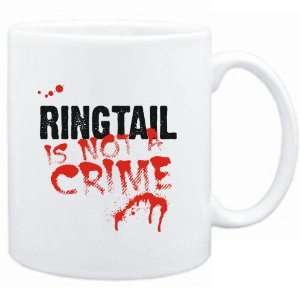  Mug White  Being a  Ringtail is not a crime  Animals 