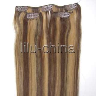 features length 20inch type cilp on qty 1 set 3pcs color see photo 