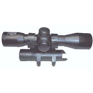  SKS Rifle Scope Mount With Integral Rings and 6x32 Compact 