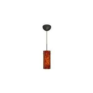  Besa Lighting   1JC 412318 BR   Stilo 1 Light Midi Pendant 