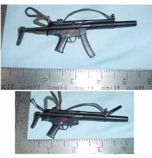 Miniature 1/6th Scale MP5 Machine Gun Silenced  