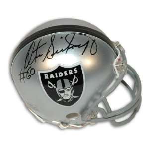 Otis Sistrunk Autographed Mini Helmet   Autographed NFL Mini Helmets 