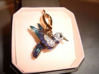 JUICY COUTURE HUMMINGBIRD CHARM NEW W/TAGS  