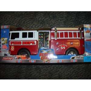  Buddy L Rescue Force Fire Truck with Real Sound & Lights 