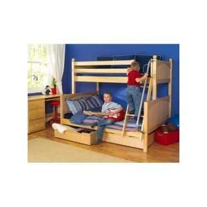  Maxtrix Kids Twin Over Full Bunk Bed: Home & Kitchen