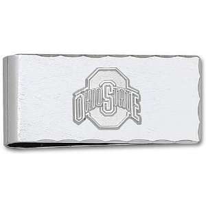  Sterling Silver Ohio State Athletic O Money Clip 