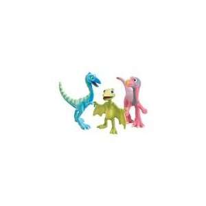   : Dinosaur Train Collectible 3 Pack Rick, Ollie, & Tiny: Toys & Games