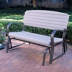 Lifetime Glider Bench Patio Furniture Garden New Chair  