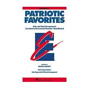  Patriotic Favorites   Baritone B.C. Softcover Sports 